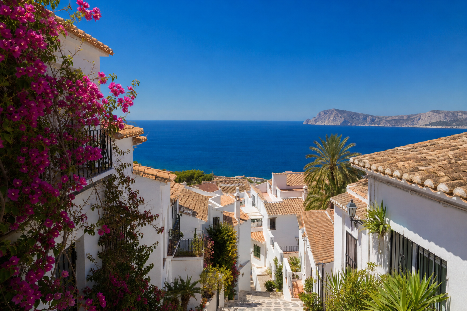 De Costa Blanca, waar Berg en den Breems een eigen vestiging heeft